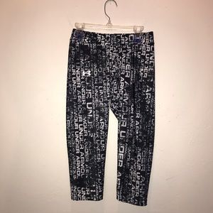 Under Armour heat gear cropped leggings